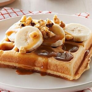 gluten free banana waffel